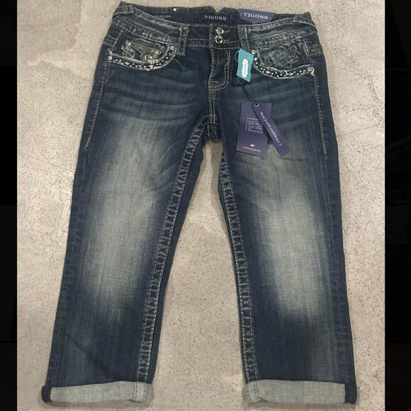 Vigoss Denim - Vigoss Women's Blue and Navy Jeans